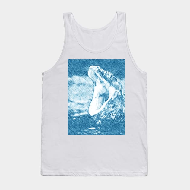 Komodo dragon Tank Top by Banyu_Urip